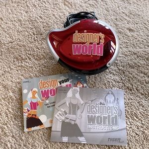 Tiger Games “designer’s world” TV game w/Wireless Remote